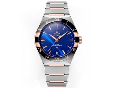 V+ Factory Omega Master Chronometer (fifth generation Constellation) 131.30.41.21.99.001 series Black with Gold steel case diameter 41mm Watch